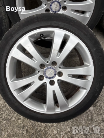4бр Зимни гуми + джанти за Mercedes, снимка 8 - Гуми и джанти - 56103324