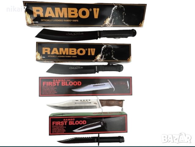 мачете кукри Rambo IV колекционерско бутиково, снимка 7 - Ножове - 42080524