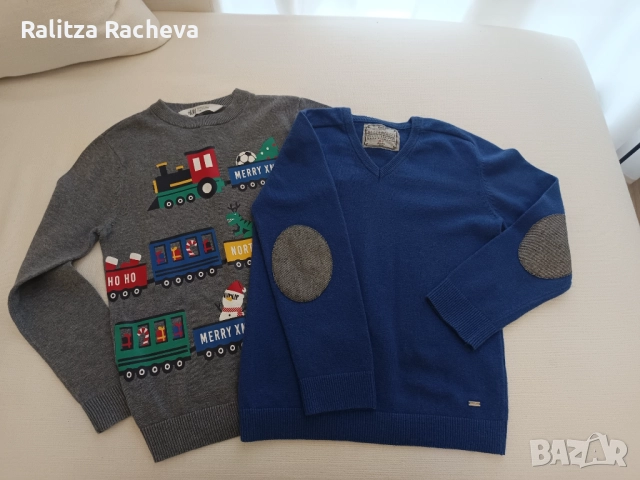 Лот подплатени дънки и пуловери HM за момче р. 122, снимка 6 - Детски комплекти - 52155653