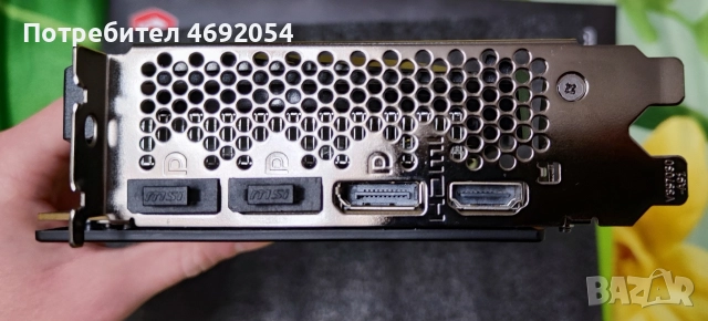 MSI RTX 3050 8GB – Гаранция, Отлично състояние, снимка 4 - Видеокарти - 52896720