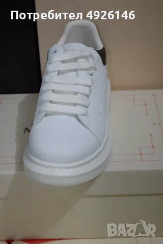 ЧИСТО НОВИ! Alexander McQueen кецове, снимка 5 - Маратонки - 55754081