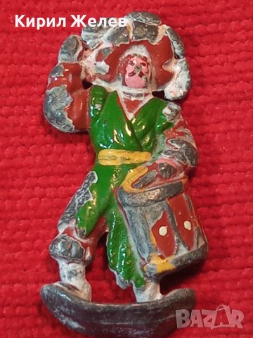 СТАРО ОЛОВНО ВОЙНИЧЕ МУСКЕТАР БАРАБАНЧИК РЯДКА ФИГУРКА за КОЛЕКЦИЯ РЪЧНО ОЦВЕТЕНА 9104, снимка 12 - Колекции - 34424993