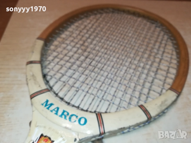 MARCO-ТЕНИС РАКЕТА ОТ ФРАНЦИЯ 0510251741, снимка 4 - Тенис - 51953344