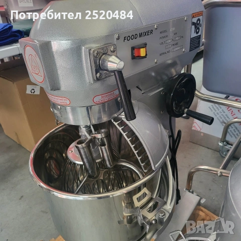 Професионален планетарен миксер 40 литра с 3 скорости! ХИТ Цена 1835,54€/3,590лв., снимка 6 - Обзавеждане на кухня - 53417314