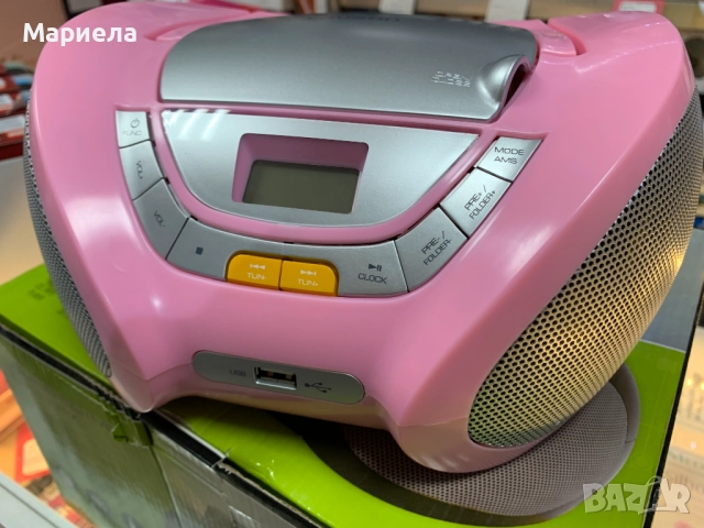 CD Плейър с FM , USB , AUX / На ток или батерии