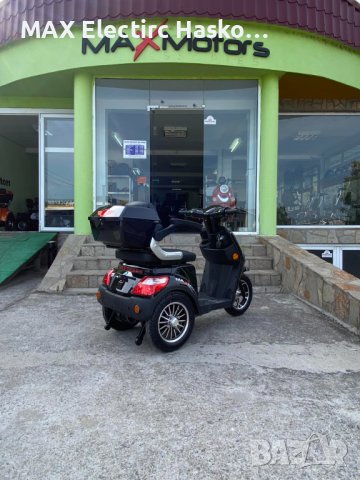Електрическа Триколка FM1-LUX 1500W/60V/20Ah - BLACK, снимка 3 - Мотоциклети и мототехника - 42193773