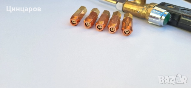 Горелка SOFAJO газ-кислород в комплект с дюзи номер 1÷5, снимка 2 - Други инструменти - 47799524