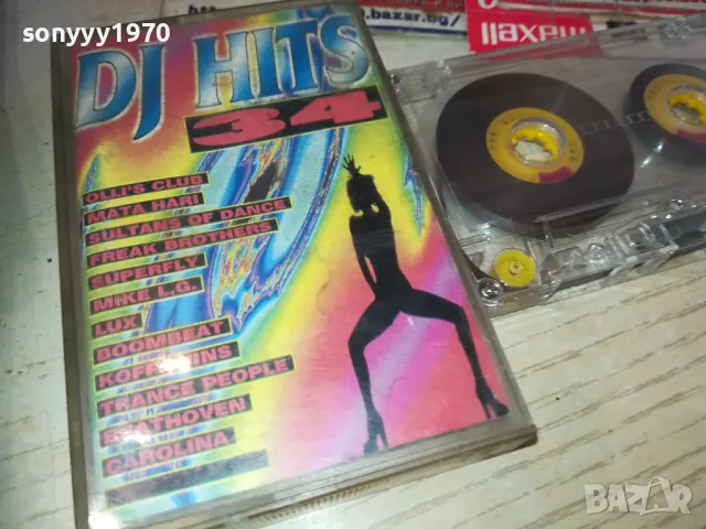 DJ HITS 34 TAPE 0611241705, снимка 6 - Аудио касети - 47866853