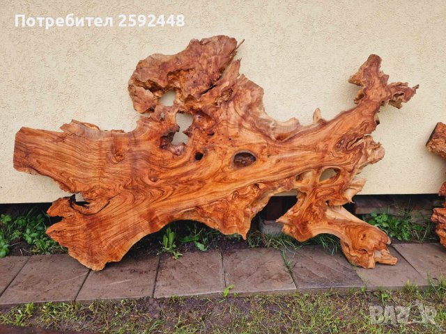 Дървен материал от маслина (янове) и шайби, снимка 2 - Маси - 28068569