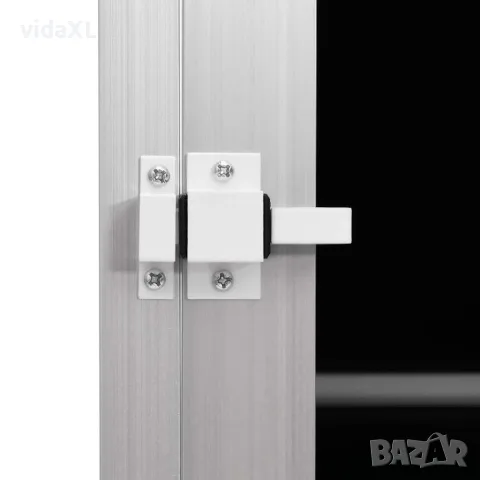 vidaXL Кучешка клетка с две врати, 89x69x50 см, снимка 9 - За кучета - 56146188