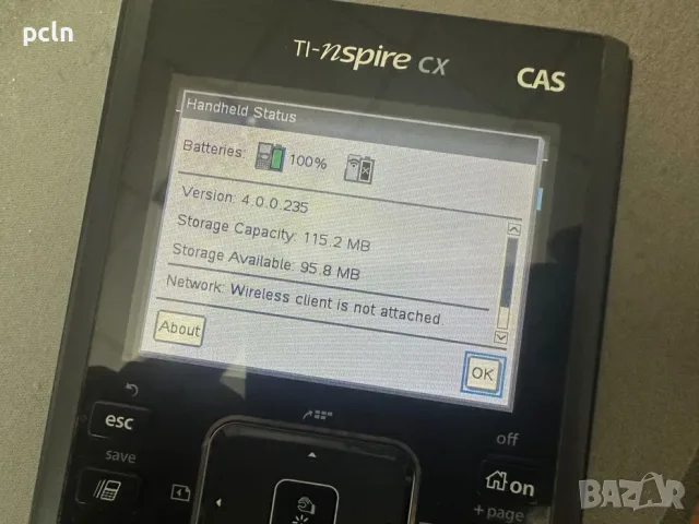 TI-nSpire CX CAS - графичен калкулатор, снимка 2 - Друга електроника - 55742404
