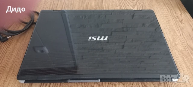 Лаптоп MSI в отлично състояние, снимка 2 - Лаптопи за работа - 50594595