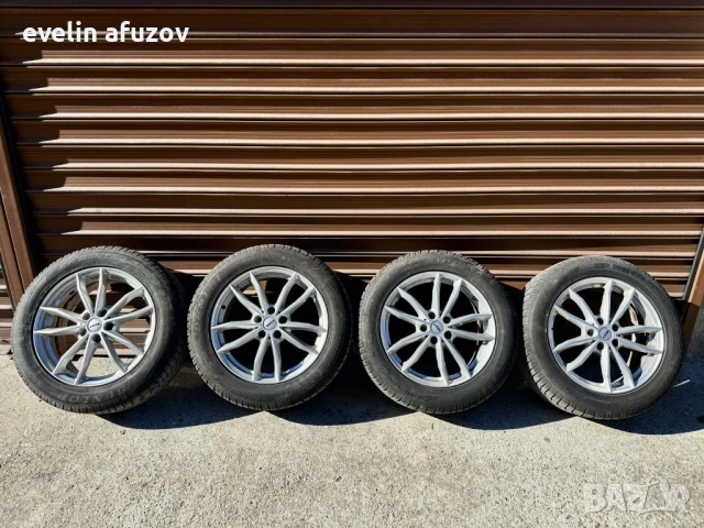 Джанти 18”5x112 със зимни гуми Dunlop 235/55/18 , снимка 2 - Гуми и джанти - 52507561