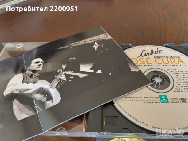 JOSE CURA, снимка 3 - CD дискове - 44605559