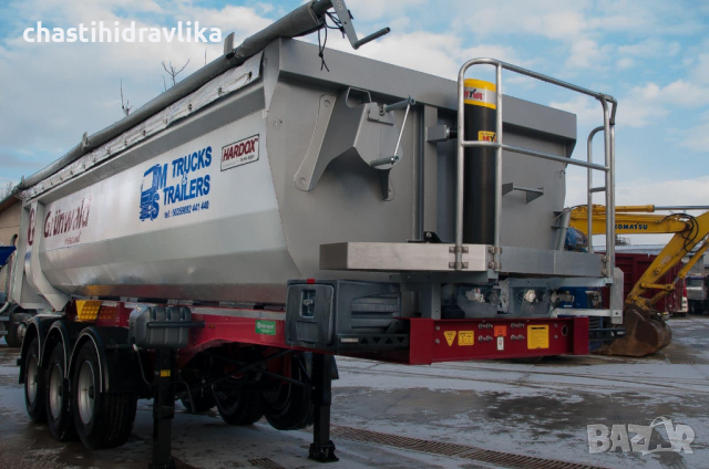 Ново самосвално полуремарке „Grunwald“, снимка 4 - Ремаркета - 36333937