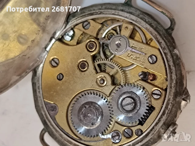 сребърен джобен часовник , снимка 6 - Джобни - 50994680