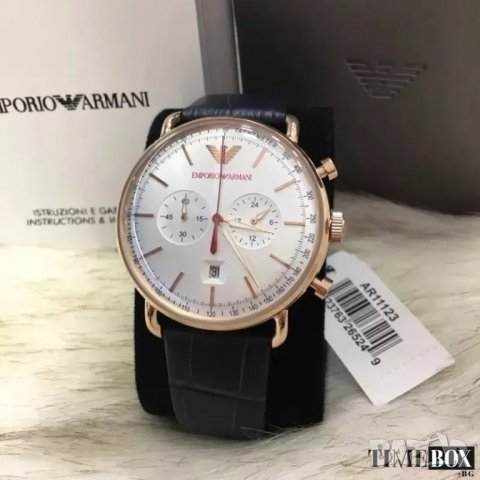 Emporio Armani AR11123 Aviator Chronograph. Нов мъжки часовник