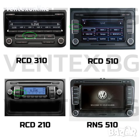 Bluetooth за Volkswagen Golf 5 6 Passat Polo Touaran Caddy блутут VAG блутут за ваг фолксваген, снимка 2 - Аксесоари и консумативи - 44231128