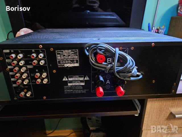 Стелео усилвател Pioneer A-616, снимка 6 - Ресийвъри, усилватели, смесителни пултове - 52448404