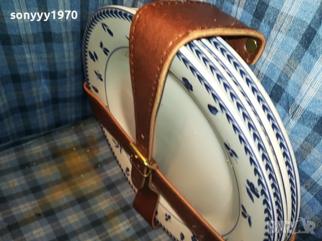 КОШНИЦА ЗА ПИКНИК КОЛЕКЦИЯ ВНОС ГЕРМАНИЯ L0904231140, снимка 9 - Антикварни и старинни предмети - 40308273