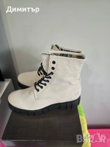 Дамски боти от естествена кожа Felmini, снимка 7 - Дамски боти - 51741428