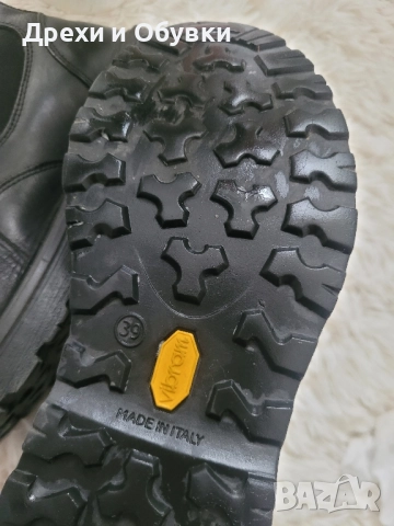 Черни боти ЕСТЕСТВЕНА кожа , снимка 3 - Дамски боти - 52548135