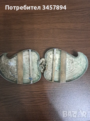 Възрожденски религиозни сребърни пафти , снимка 6 - Антикварни и старинни предмети - 50467437