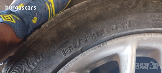 Алуминиеви джанти Mercedes A160 W168 15ки - 300лв, снимка 7 - Части - 42308285