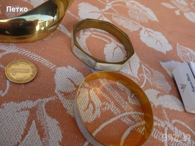 Стари бронзови  гривни, снимка 2 - Антикварни и старинни предмети - 53133471