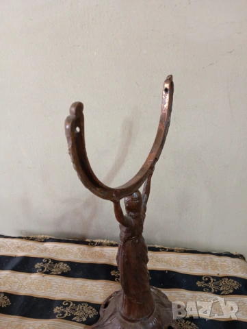 Антично настолно огледало  Арт Деко, снимка 6 - Антикварни и старинни предмети - 53060644