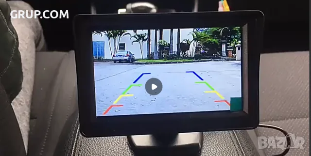Задна Камера за Паркиране 5MP 4LED HD с монитор с сензор парктроник НОВО пълен комплект →, снимка 8 - Аксесоари и консумативи - 56079434