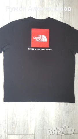 Черна мъжка тениска North Face размер XXL, снимка 9 - Тениски - 50569856