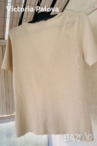 Блуза/тениска YOUR SIXTH SENSE плътна коприна, снимка 4 - Корсети, бюстиета, топове - 41248840