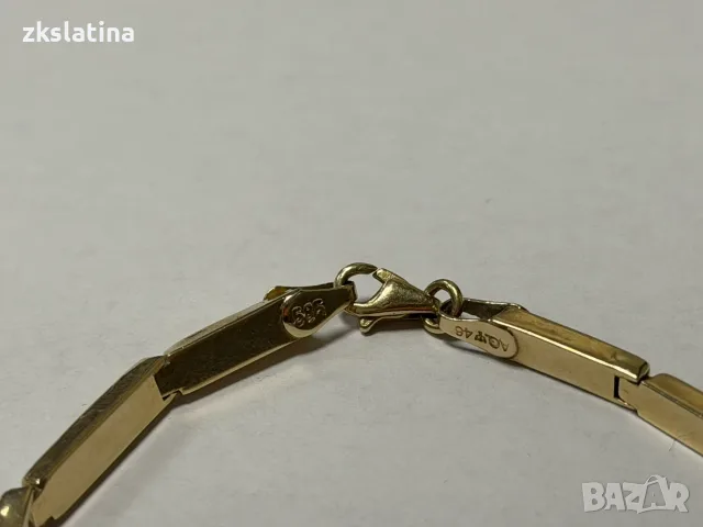 ***ТОП ЦЕНА*** Златна гривна 4.62гр. 14К, снимка 2 - Гривни - 55763112