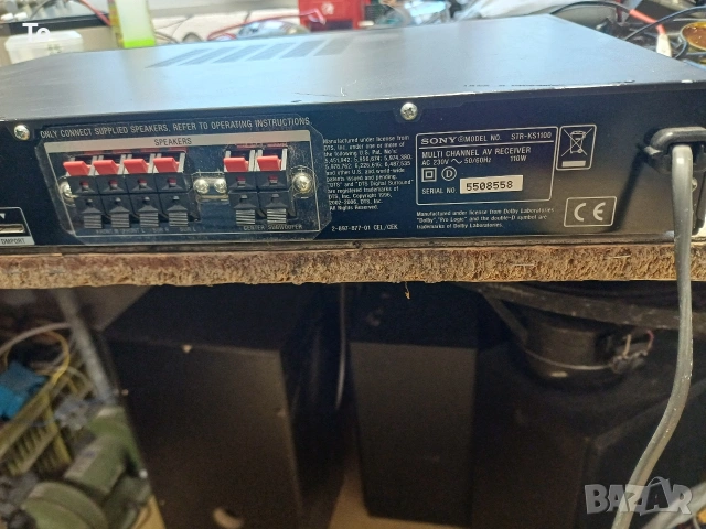 Рeсийвър Sony STR KS1100, снимка 6 - Ресийвъри, усилватели, смесителни пултове - 53701227