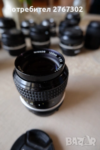 Nikon Nikkor AI 105mm f2.5 lens. Nikon, снимка 7 - Обективи и филтри - 53471111