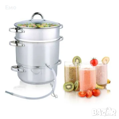 Соковарка, 8л., неръжд. стомана, снимка 2 - Други - 48524778