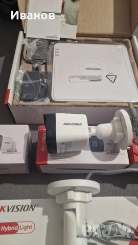 Комплект за видеонаблюдение HIKVISION , снимка 3 - Комплекти за видеонаблюдение - 51867268