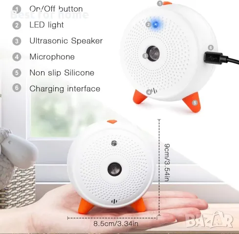 Queenmew устройство за възпиране на кучешки лай, снимка 4 - За кучета - 48242014