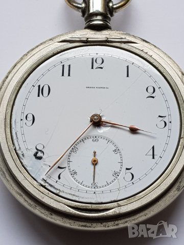 Античен голям джобен часовник OMEGA APW-149, снимка 10 - Антикварни и старинни предмети - 35936042