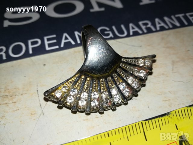 ГОЛЯМ ПРЪСТЕН С КАМЪНИ 0107230717, снимка 10 - Колекции - 41409592