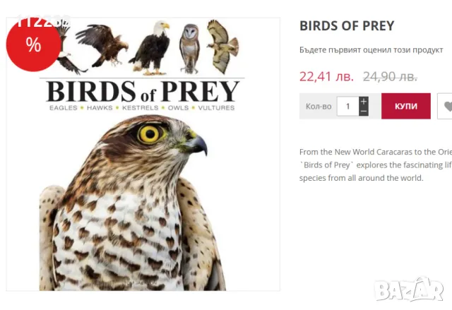 Birds of prey Хищни птици, снимка 2 - Други - 48353733