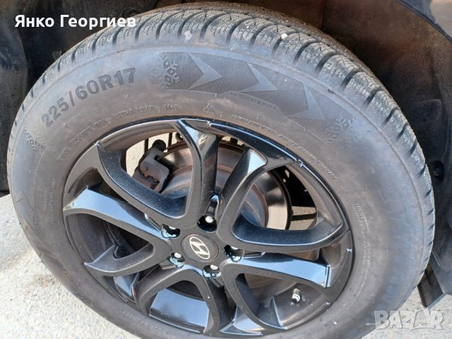 Гуми, джанти, датчици Hyundai ix35 Tucson/ Хюндай ИХ35 Туксон 17цола, снимка 2 - Гуми и джанти - 44175663
