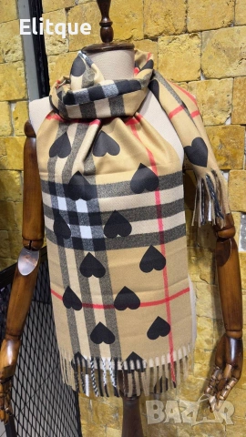 шалове Burberry , снимка 3 - Шалове - 53372871