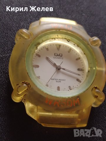 Модерен унисекс часовник Q/Q QUARTZ WATER RESIST много красив дизайн 38125, снимка 6 - Дамски - 40754115