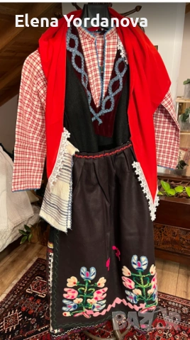 Старозагорски сукман - комплект с риза и престилка, снимка 5 - Колекции - 53725249