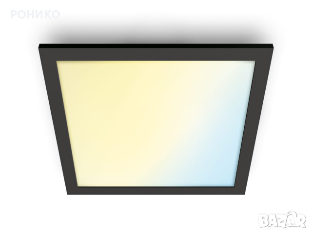 Смарт LED панел WiZ Panel RT, Wi-Fi, Гласово управление, 36W, 3400 лумена, Регулируема бяла светлина, снимка 1