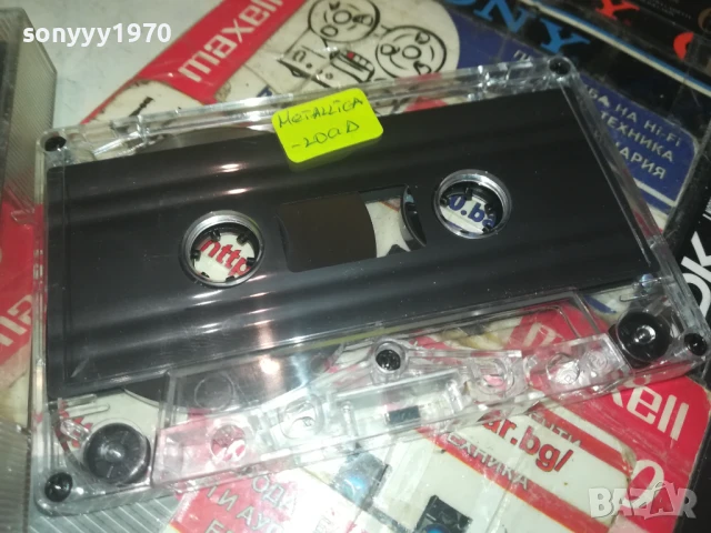 METALLICA-TAPE 0308251819, снимка 4 - Аудио касети - 51238061