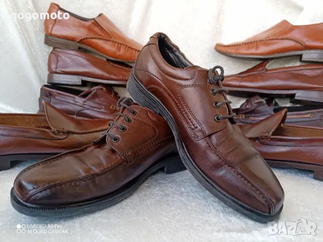 мъжки обувки Carlo Comberti® ORIGINAL Business Schuhe, естествена кожа, 43 - 44, снимка 12 - Ежедневни обувки - 49756294