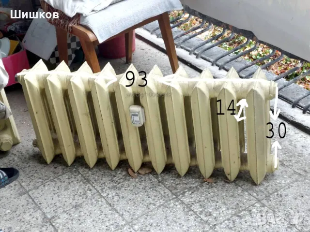  Чугунени радиатори за парно малки и големи.